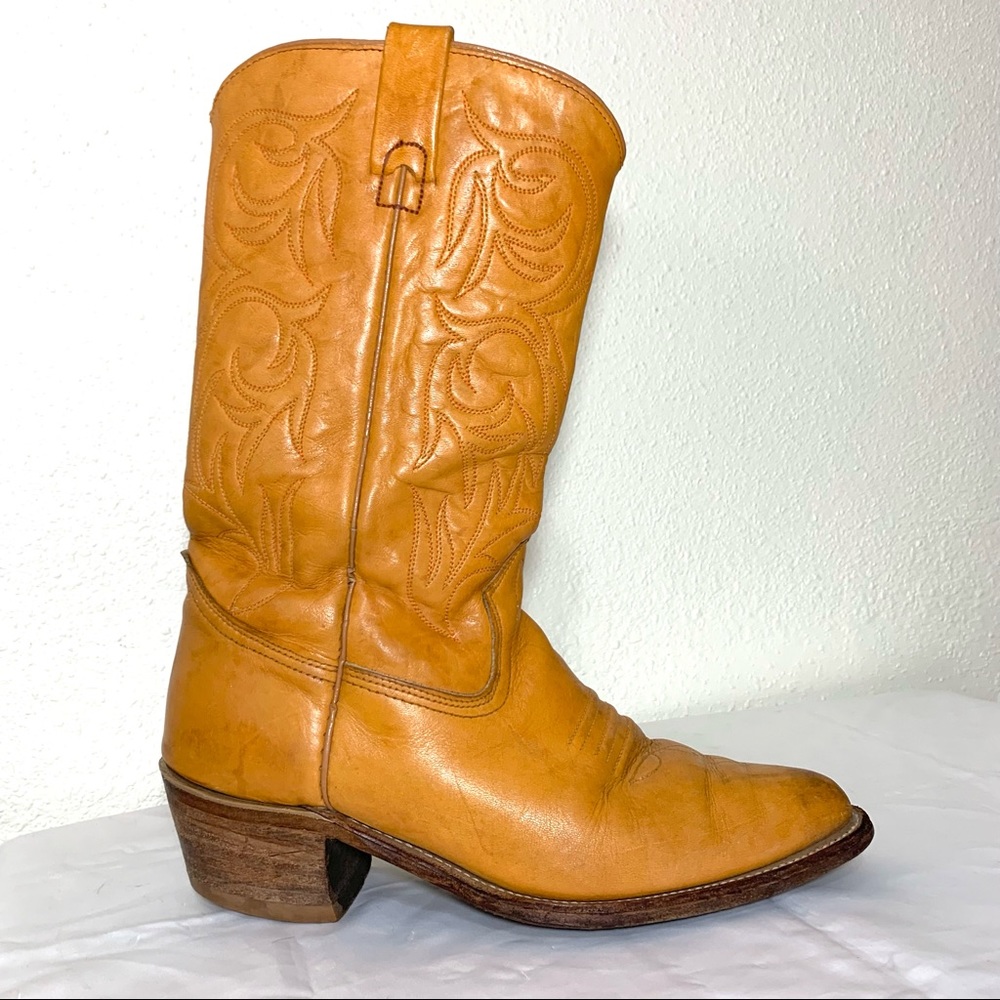 Men’s cowboy boots brown size 9